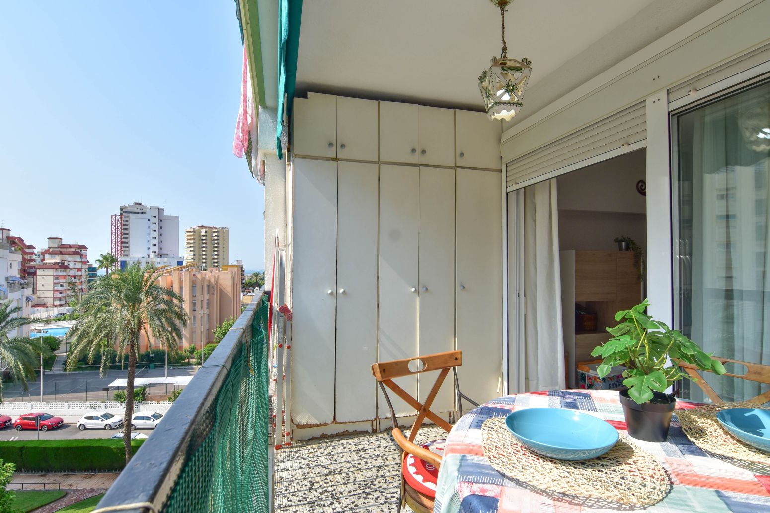 Balcony of Flat for sale in La Pobla de Farnals  with Air Conditioner, Private garden and Swimming Pool