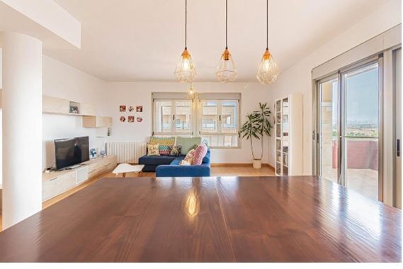 Living room of Attic for sale in Torre-Pacheco  with Air Conditioner, Furnished and Oven