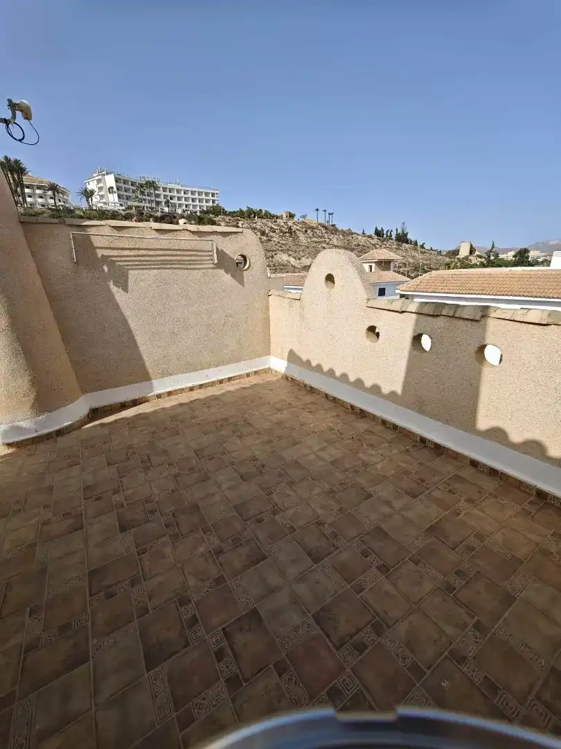 Terrasse von Wohnung zur Miete in Puerto de Mazarrón