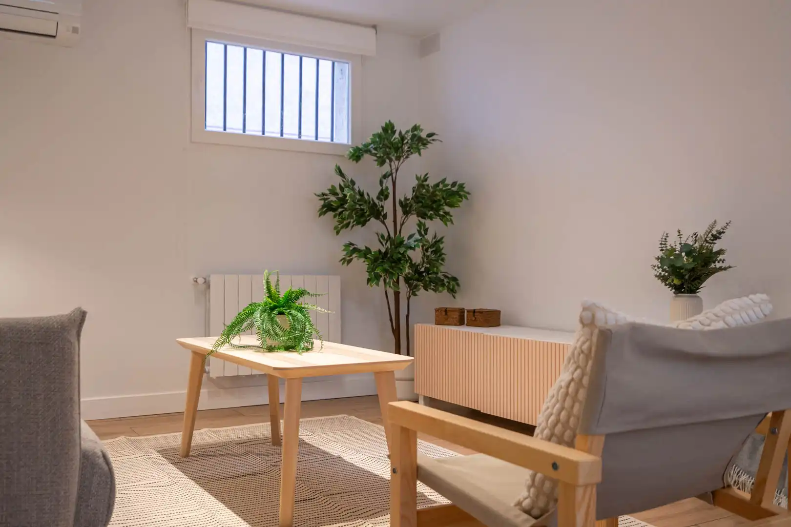 Living room of Flat for rent in Madrid  with Heating, Furnished and Oven