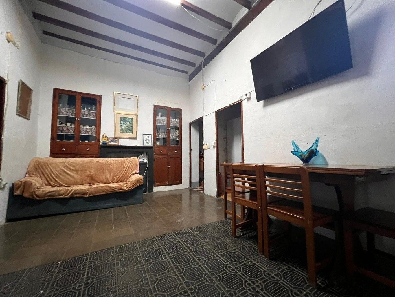 Sala de estar de Finca rústica en venta en Callosa d'en Sarrià con Terraza y Balcón