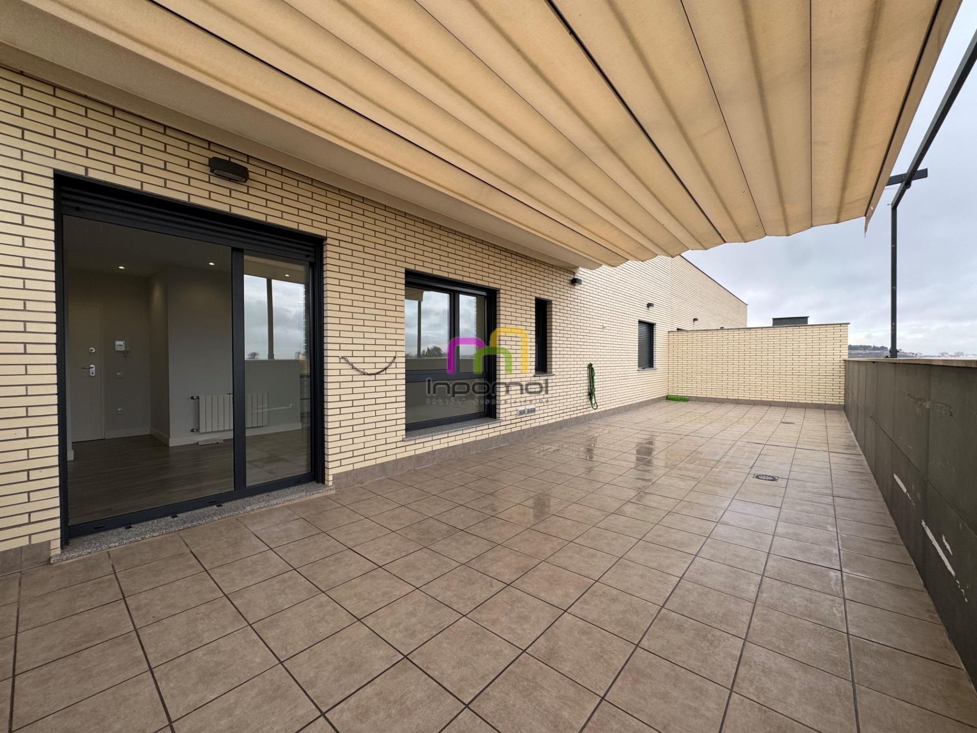 Terraza de Ático de alquiler en Badajoz Capital con Aire acondicionado y Terraza