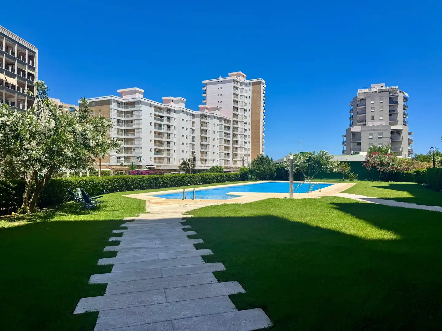 Schwimmbecken von Wohnungen zum Verkauf in Gandia mit Terrasse, Balkon und Gemeinschaftspool