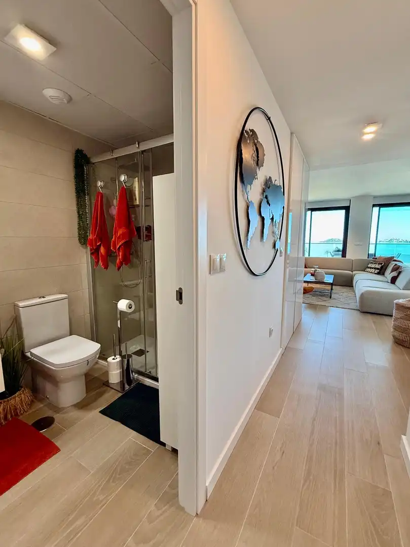 Bathroom of Flat for sale in Cartagena  with Air Conditioner, Heating and Private garden