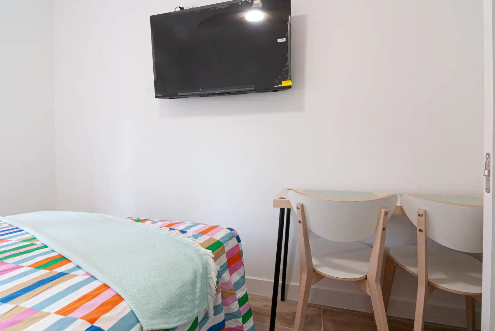 Schlafzimmer von Wohnung zur untervermieten in Madrid mit Heizung, Möbliert und Waschmaschine