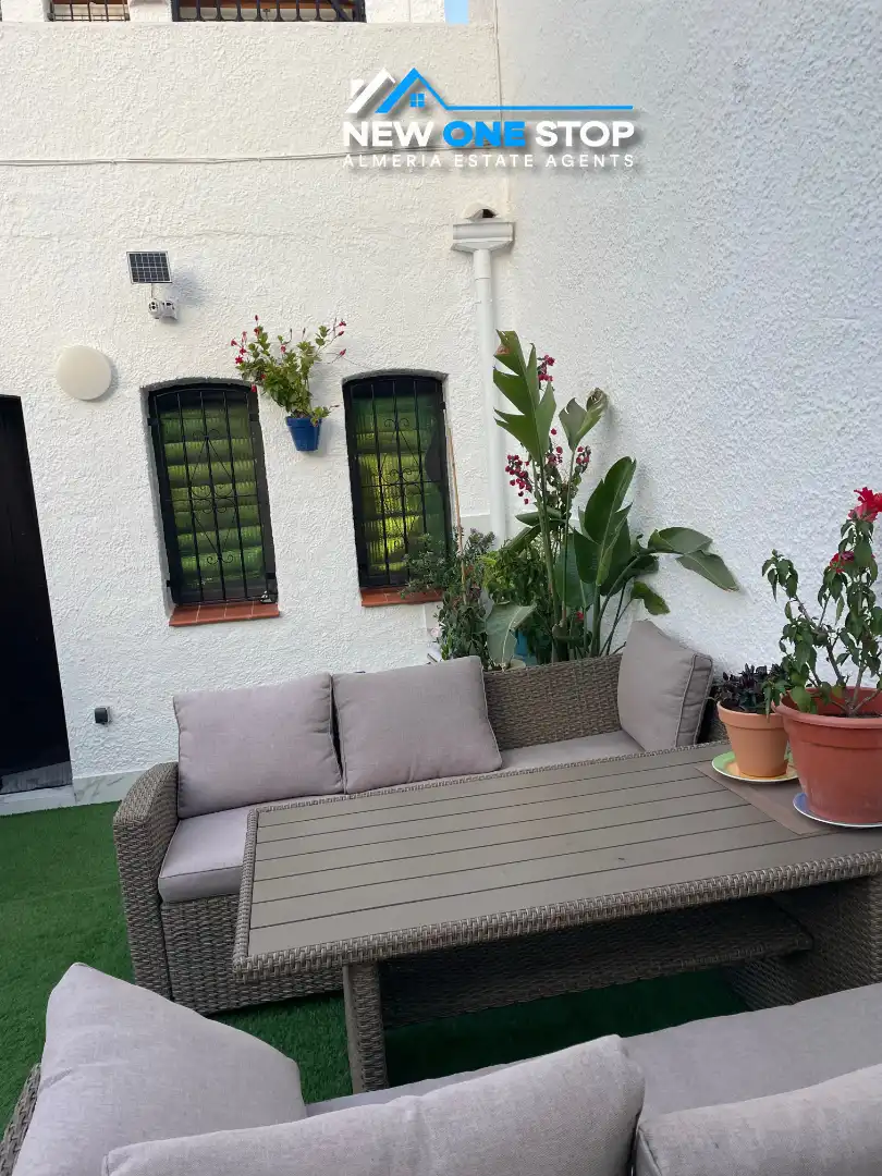 Terrassa de Apartament en venda en Mojácar amb Aire condicionat, Calefacció i Jardí privat