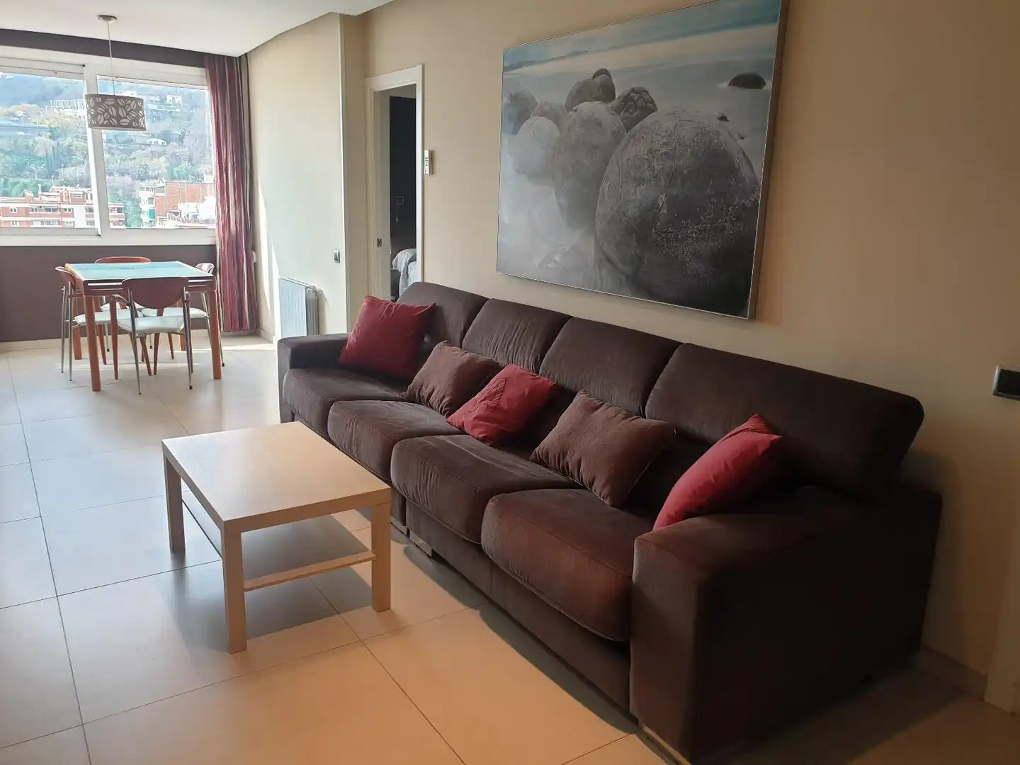 Sala d'estar de Àtic en venda en Barcelona amb Aire condicionat, Calefacció i Alarma