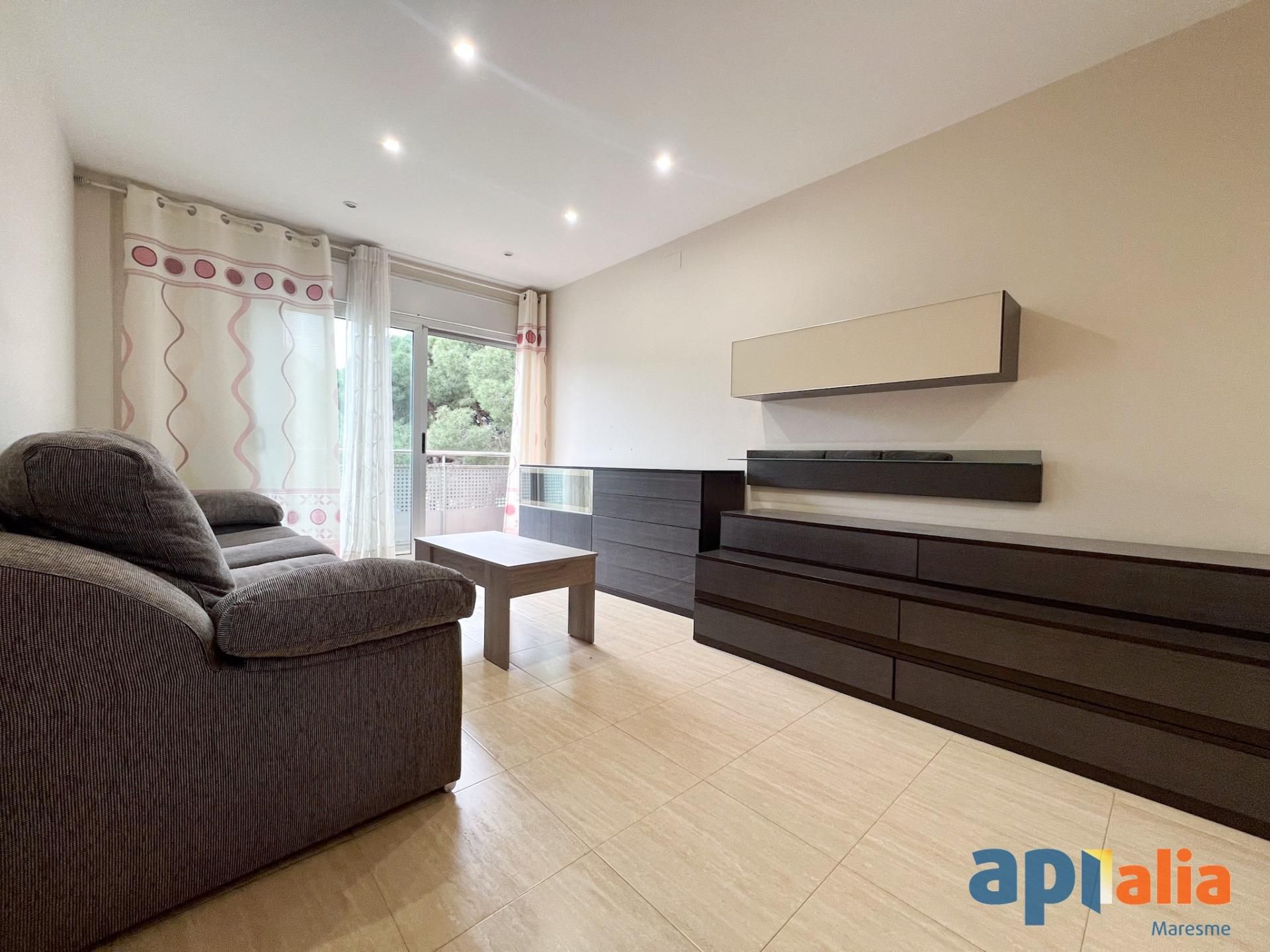 Living room of Flat for sale in Mataró  with Heating and Balcony