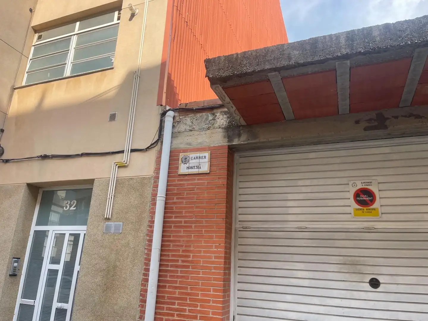 Vista exterior de Piso en venta en El Vendrell