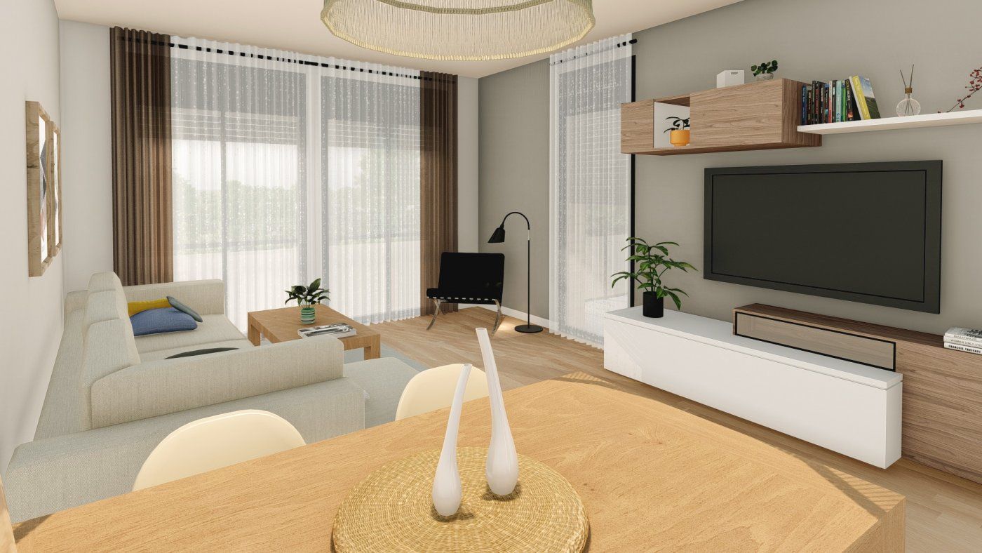 Living room of Flat for sale in Montmeló  with Heating and Terrace