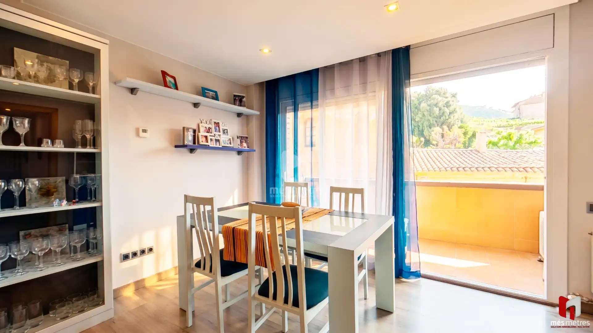 Dining room of Flat for sale in Teià  with Heating and Terrace