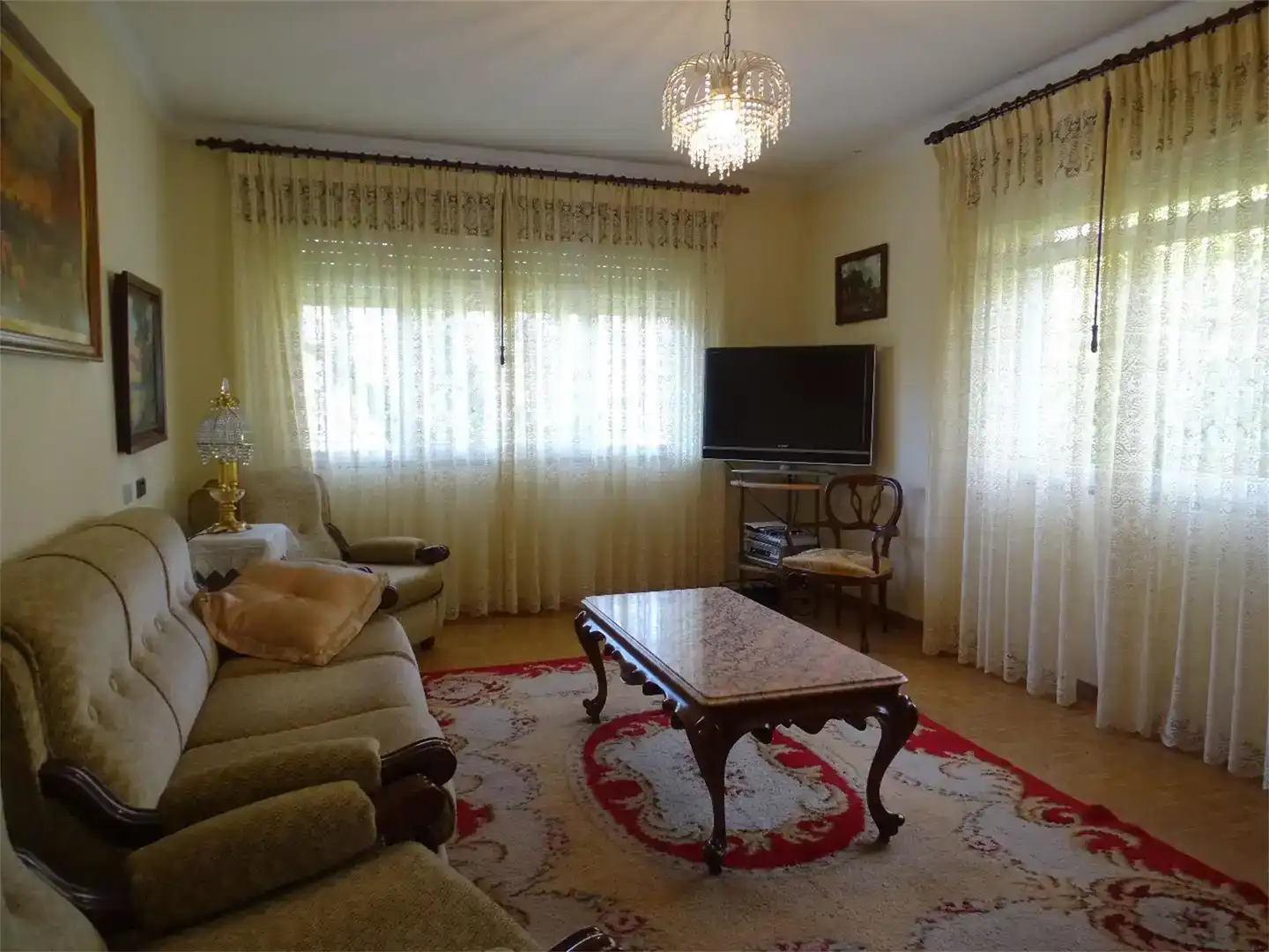 Sala d'estar de Casa o xalet en venda en Baralla amb Balcó