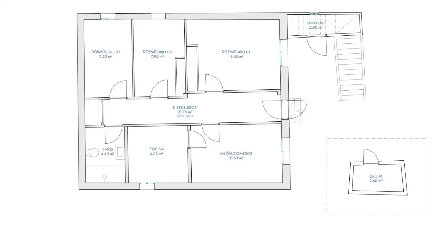 Casa o chalet en venta en Carril del Carpintero, Diseminados