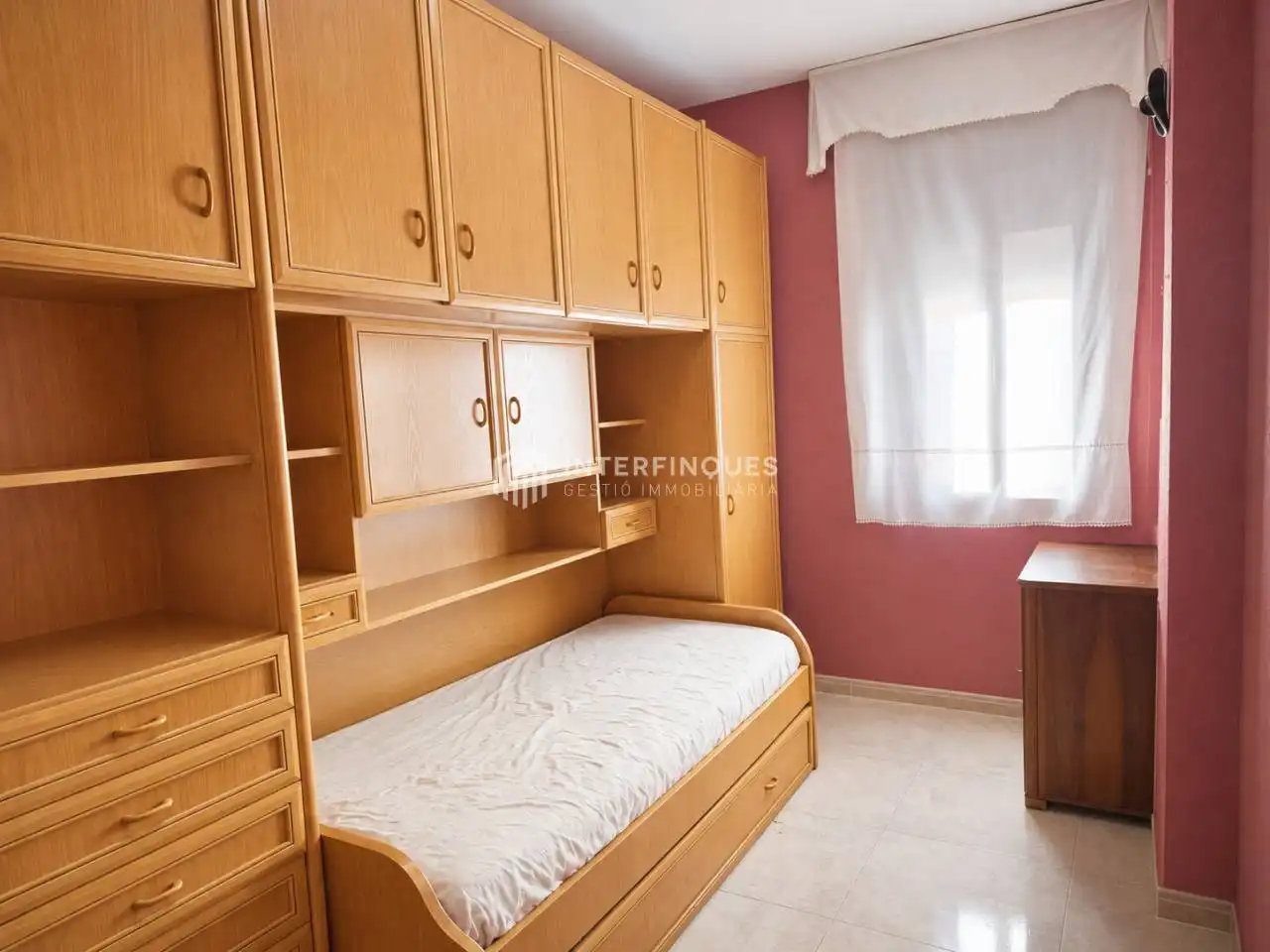 Bedroom of Apartments for sale in Badalona  with Air Conditioner