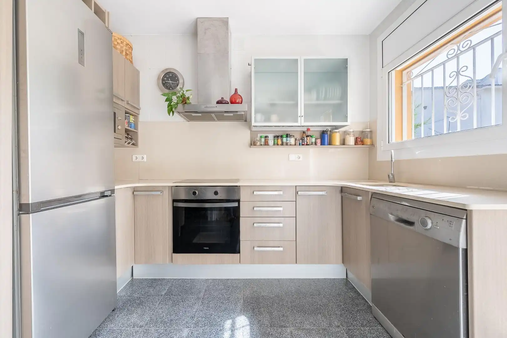 Kitchen of Houses for sale in Cunit  with Heating, Private garden and Swimming Pool