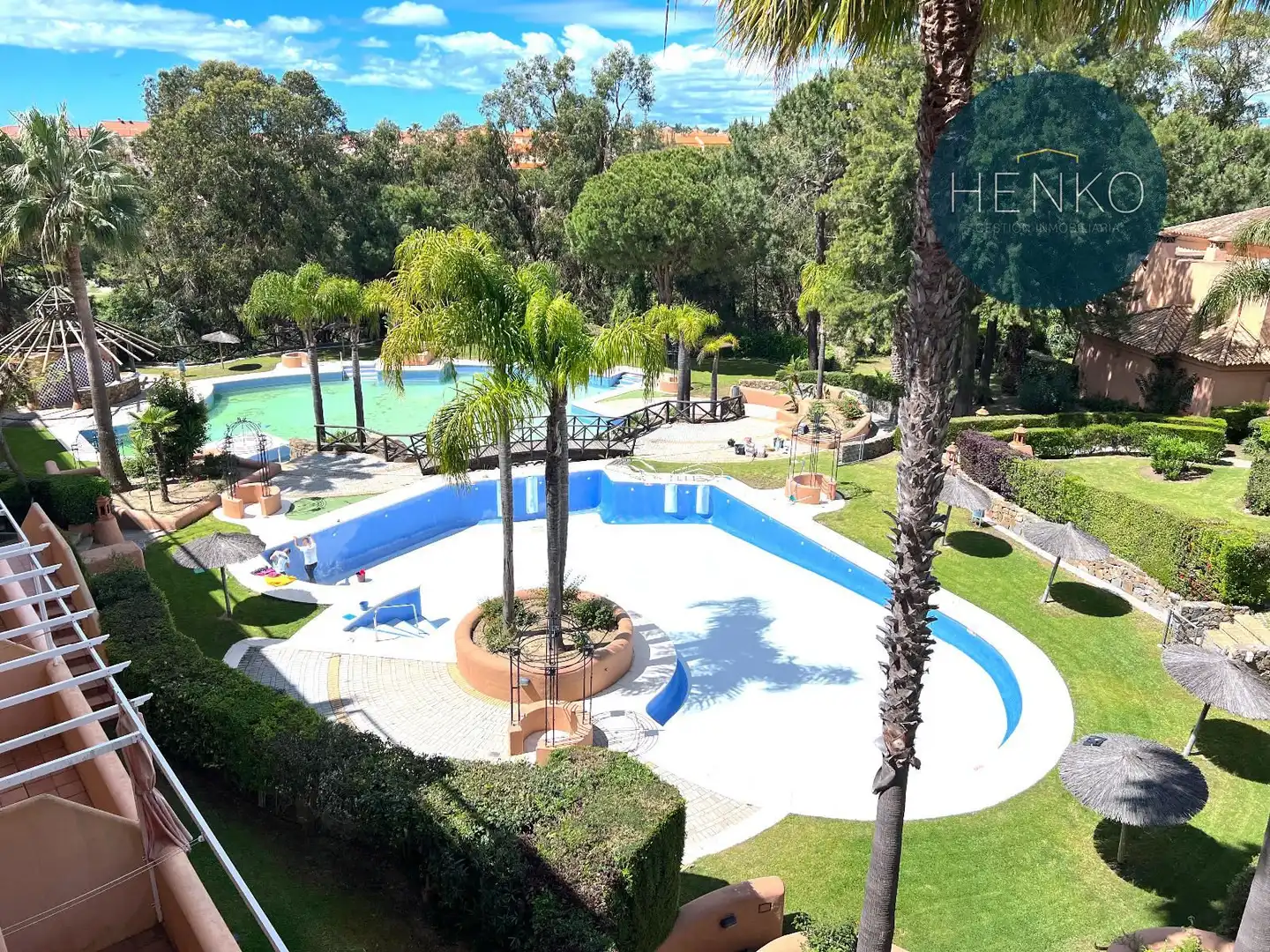 Swimming pool of Duplexes for sale in Islantilla  with Air Conditioner, Heating and Terrace