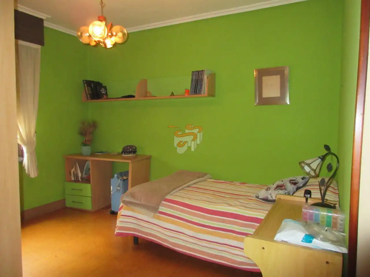 Bedroom of Flat for sale in Ferrol  with Heating and Furnished