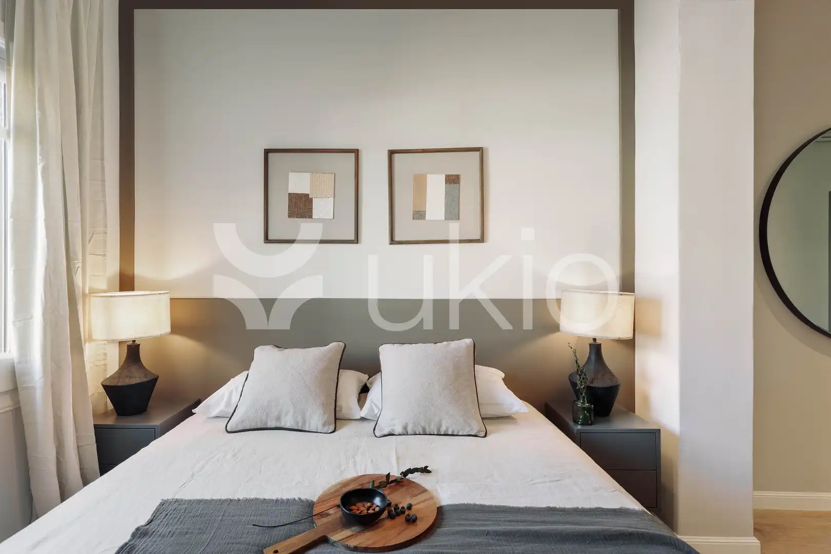Bedroom of Apartments for rent in Barcelona  with Air Conditioner, Heating and Furnished