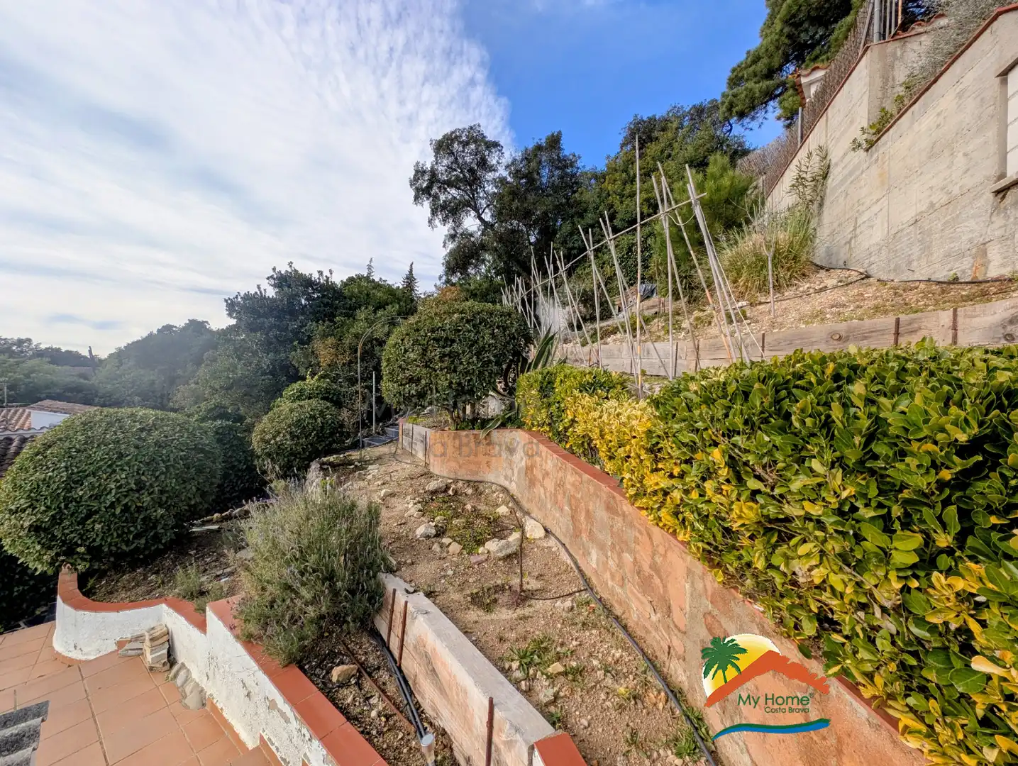 Jardí de Casa o xalet en venda en Lloret de Mar amb Calefacció, Jardí privat i Terrassa