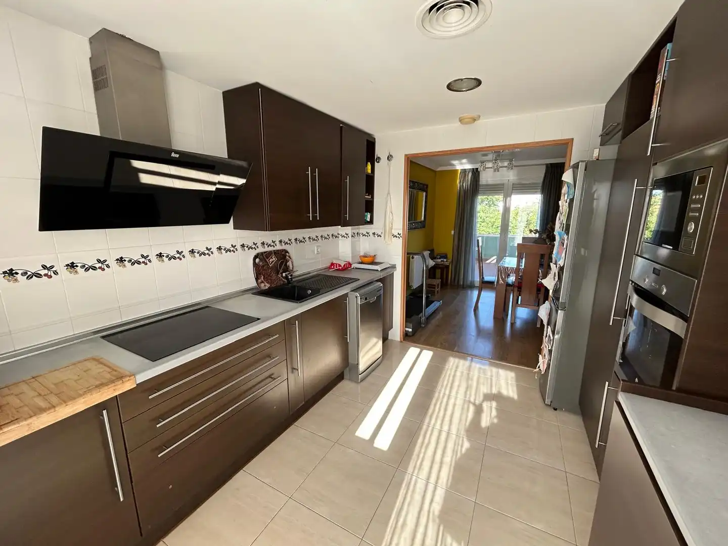 Cocina de Casa adosada en venta en Poblete con Aire acondicionado, Calefacción y Jardín privado