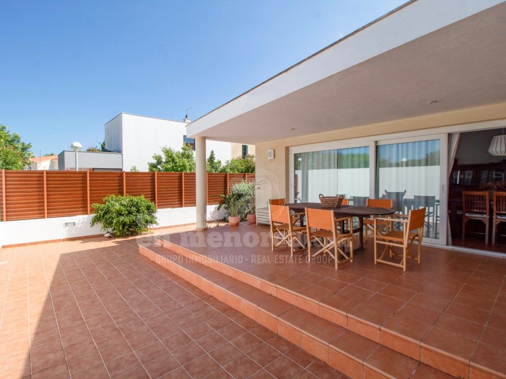 Terrassa de Casa o xalet en venda en Maó amb Aire condicionat, Calefacció i Jardí privat