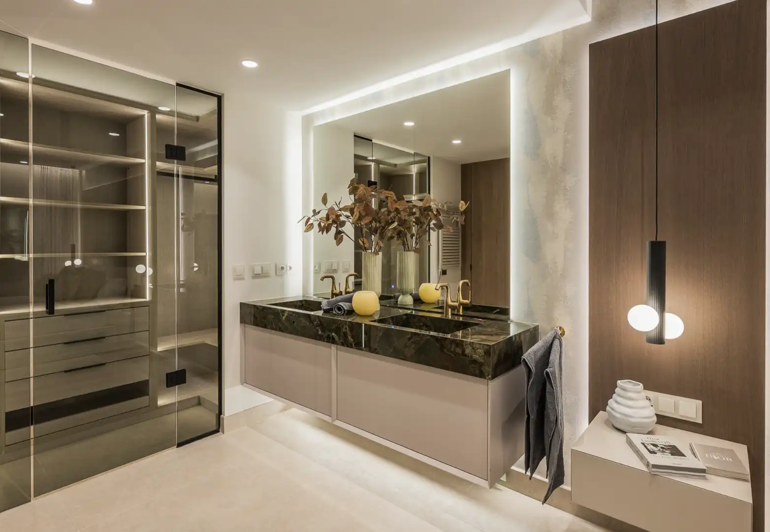 Baño de Apartamento en venta en Estepona con Aire acondicionado, Terraza y Piscina
