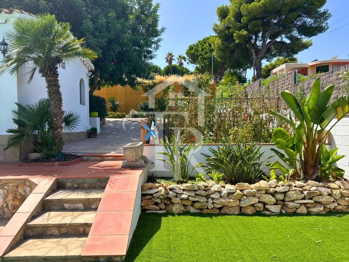 Garden of Houses for sale in Roda de Berà  with Air Conditioner, Heating and Private garden