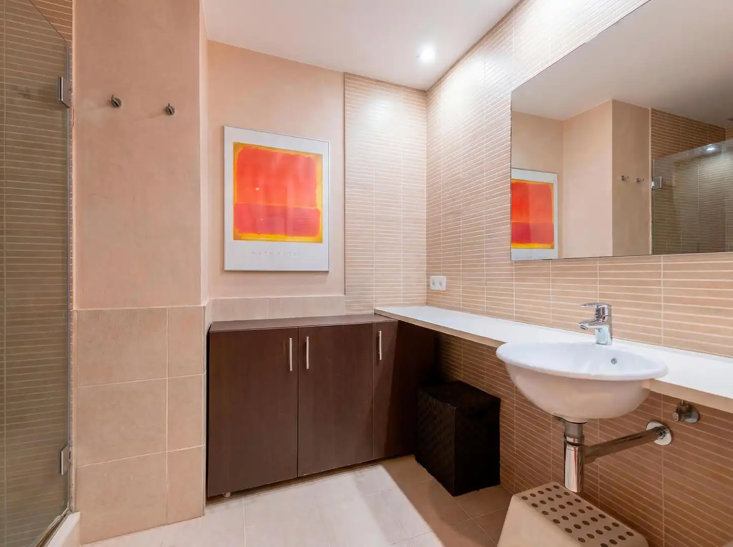Badezimmer von Wohnung zum Verkauf in Palafrugell mit Klimaanlage, Heizung und Terrasse