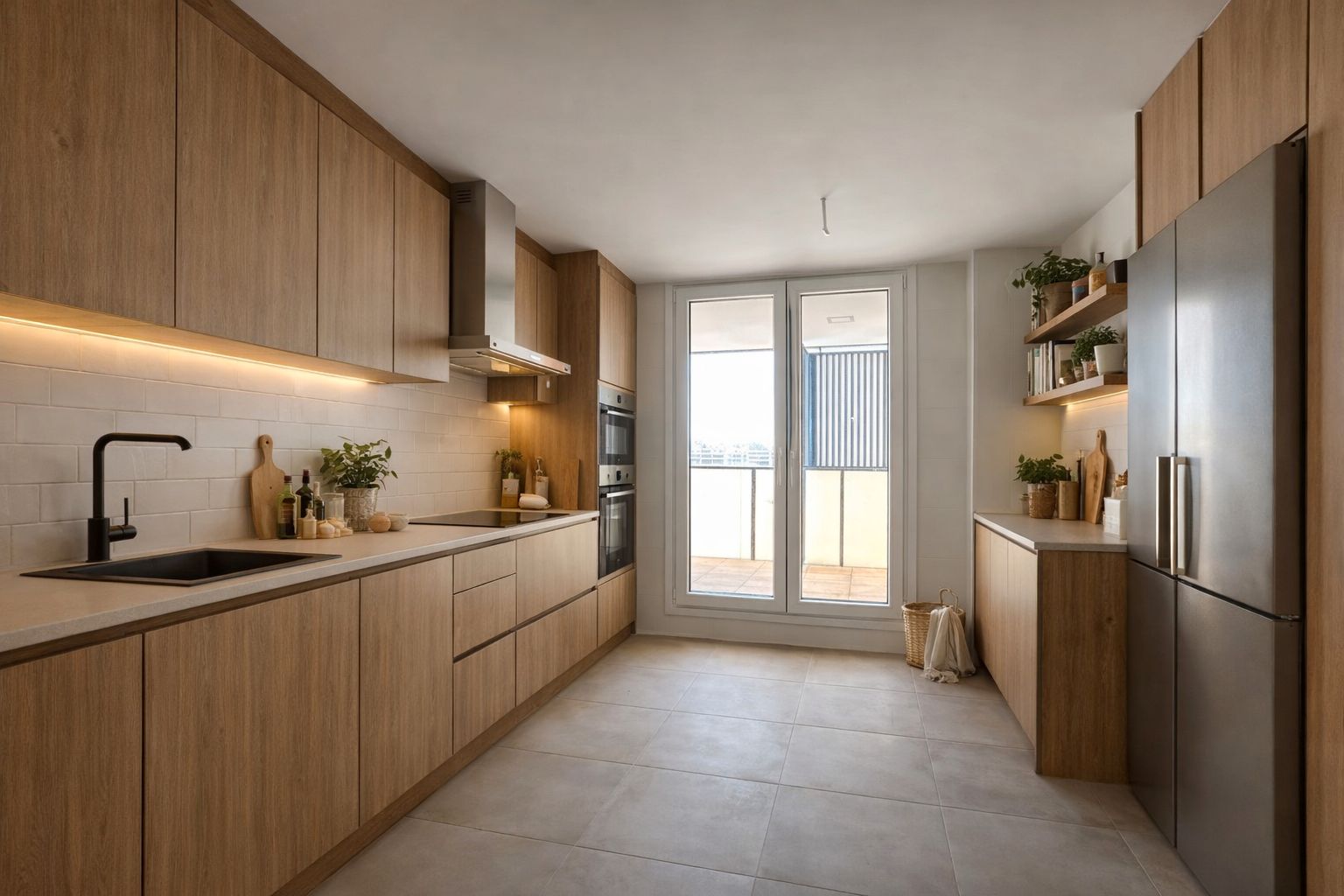 Kitchen of Flat for sale in Rivas-Vaciamadrid  with Air Conditioner, Heating and Terrace