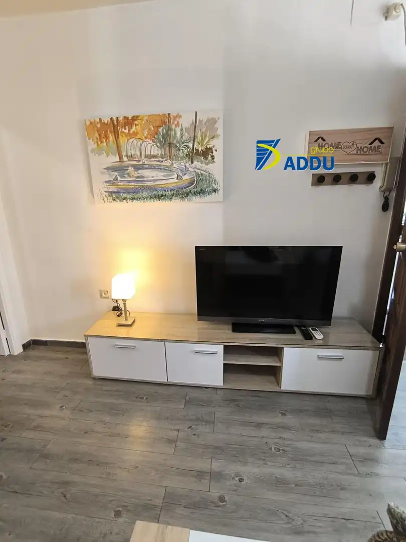 Living room of Flat for rent in Sevilla  with Air Conditioner and Furnished