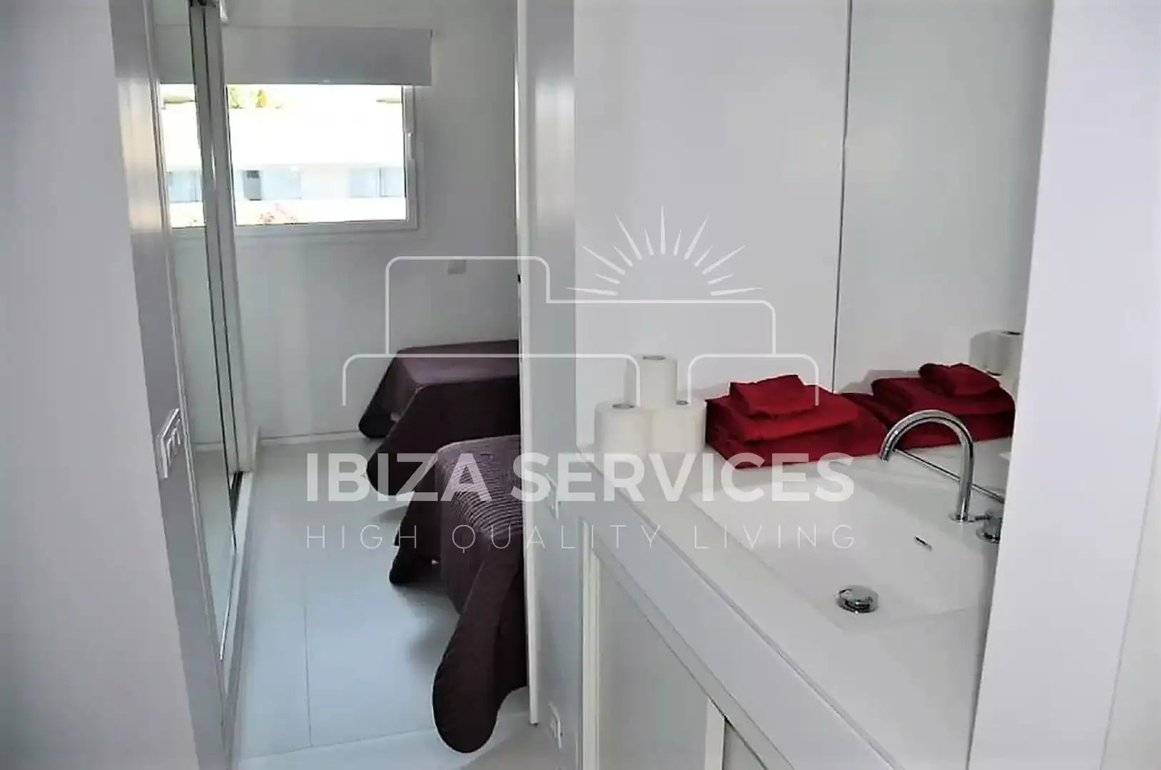 Wohnung mit Pool zur Miete in Marina Botafoc - Platja de Talamanca, imagen 5