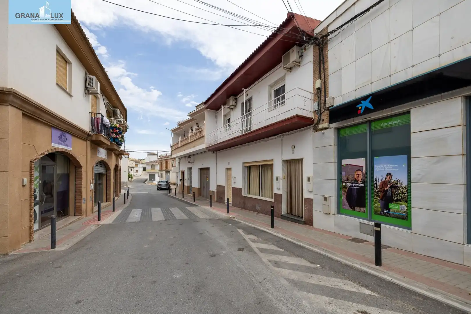 Vista exterior de Casa adosada en venda en Moraleda de Zafayona amb Aire condicionat, Calefacció i Terrassa