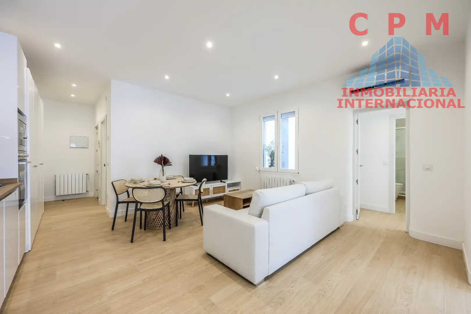 Sala d'estar de Pis de lloguer en Madrid amb Aire condicionat, Calefacció i Parquet