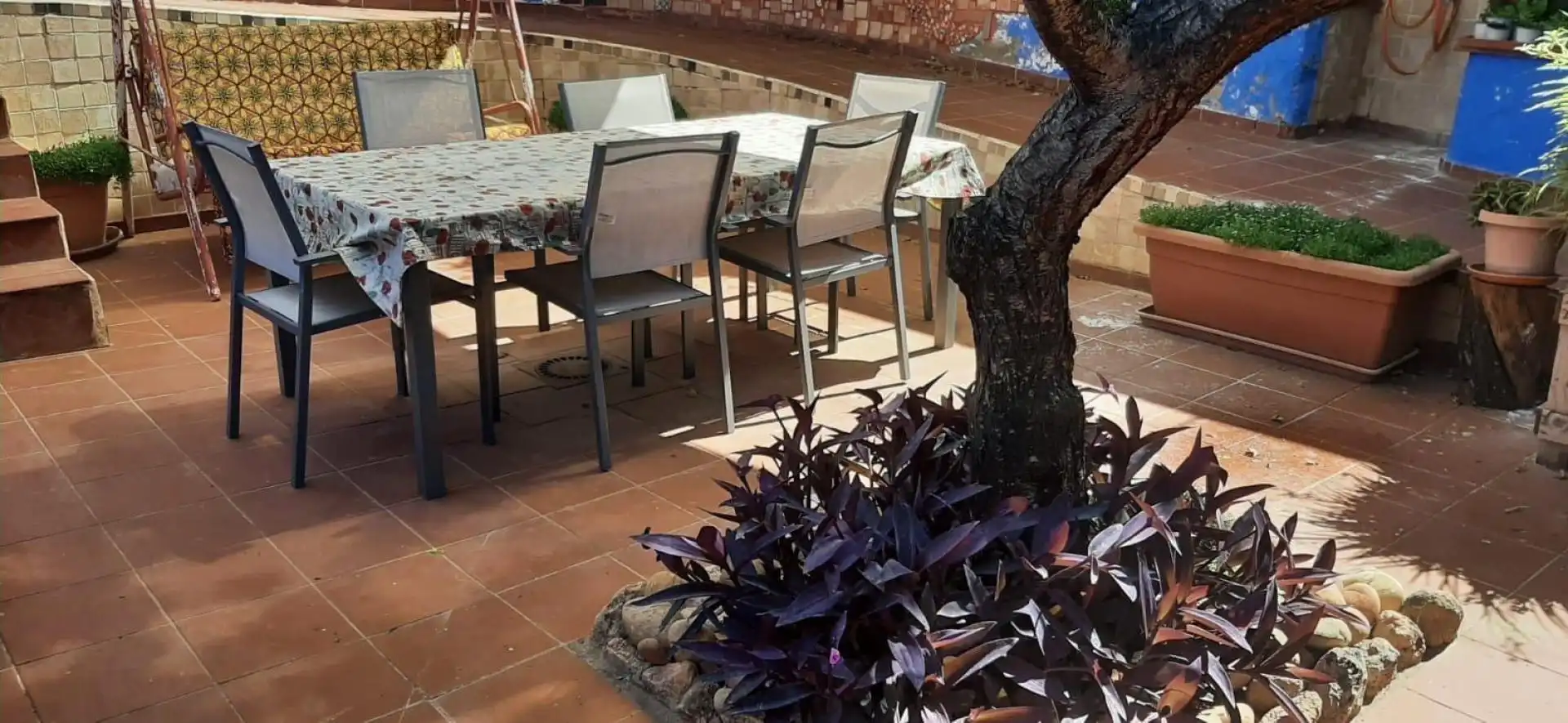 Terrasse von Einfamilien-Reihenhaus zum Verkauf in Peñas de San Pedro