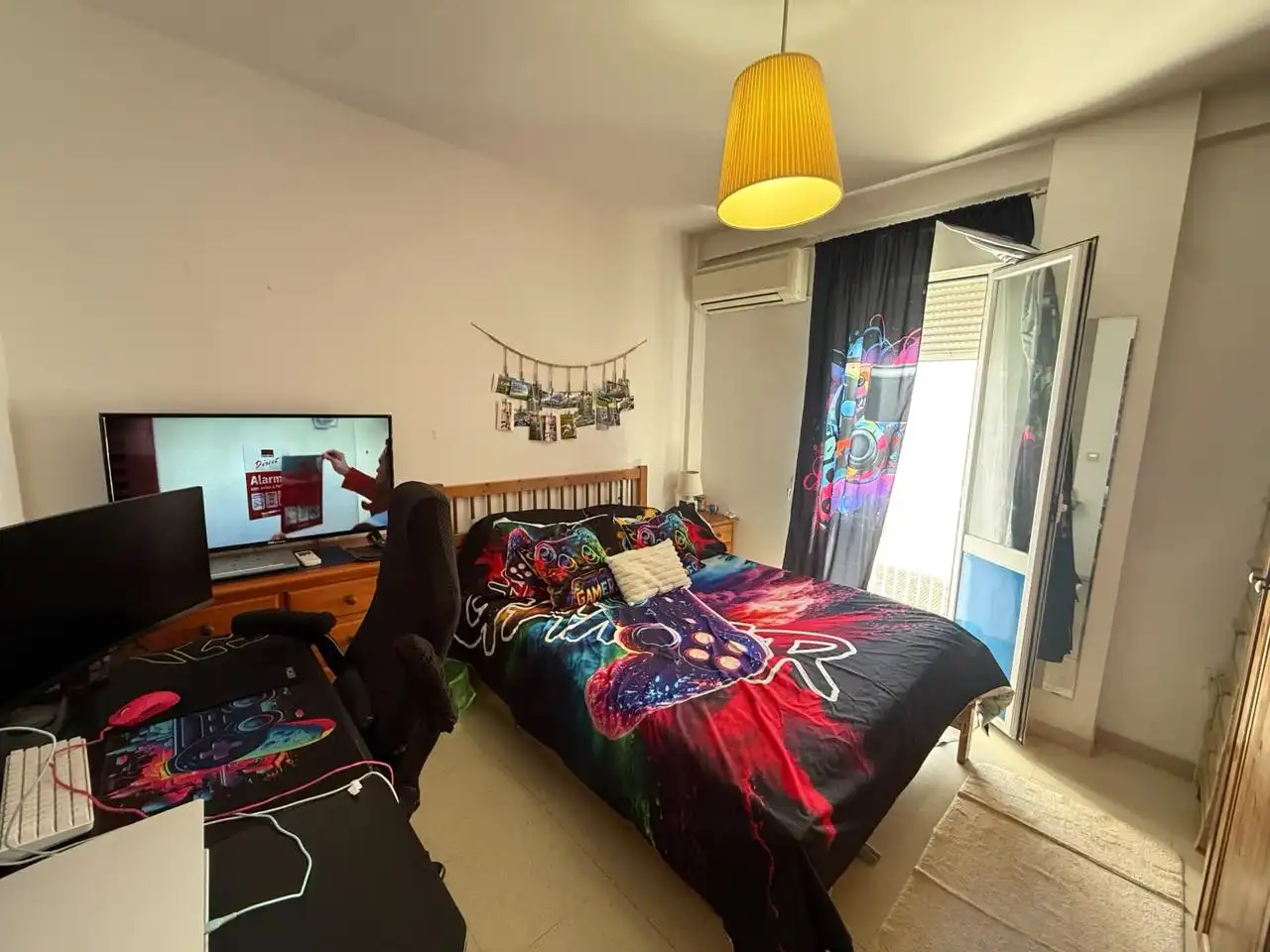Schlafzimmer von Wohnung zum Verkauf in Zafra mit Klimaanlage und Möbliert