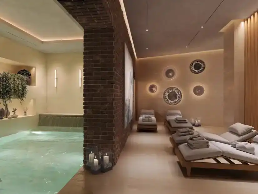 Piscina de Pis en venda en Madrid amb Aire condicionat, Jardí privat i Parquet