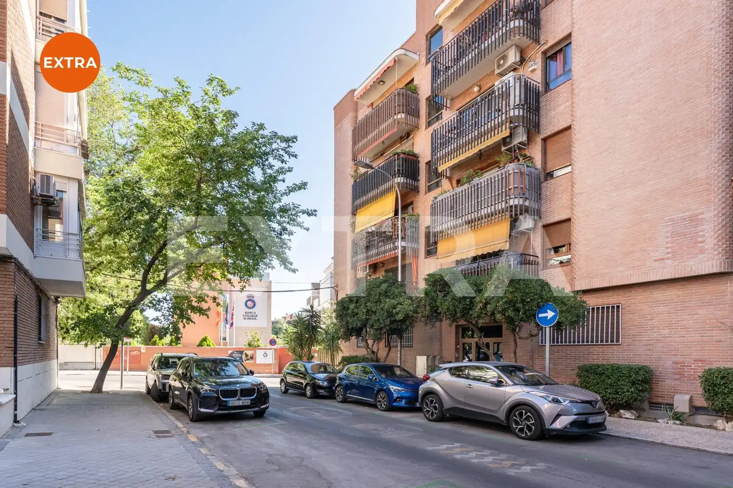 Vista exterior de Piso de alquiler en Madrid con Calefacción