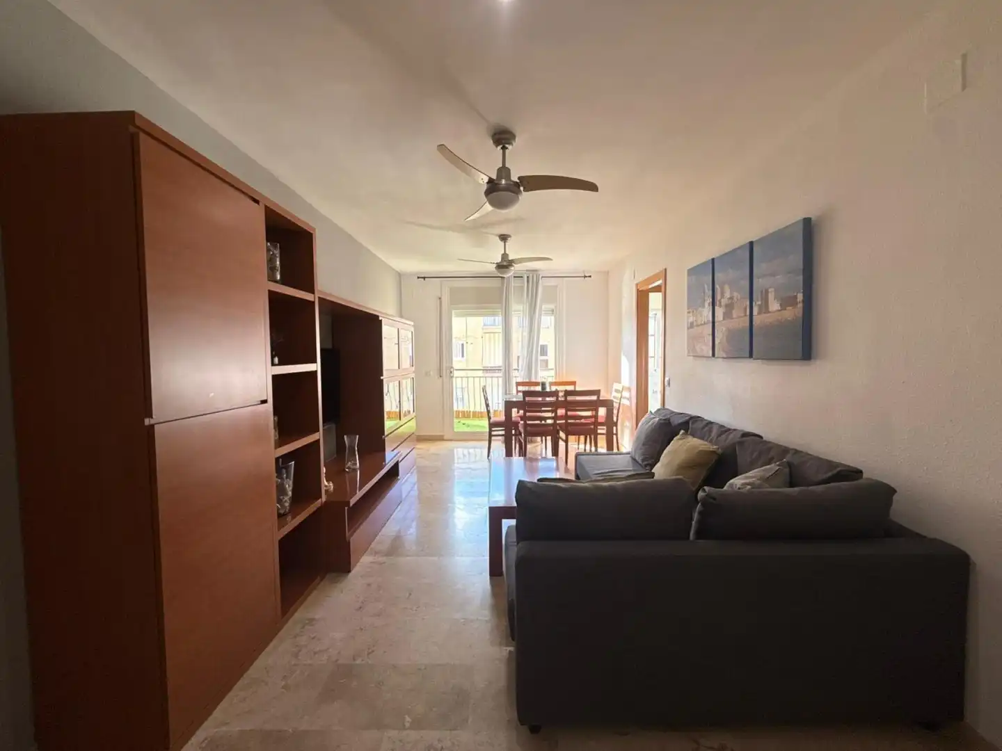 Living room of Flat for sale in Calafell  with Terrace, Balcony and Alarm