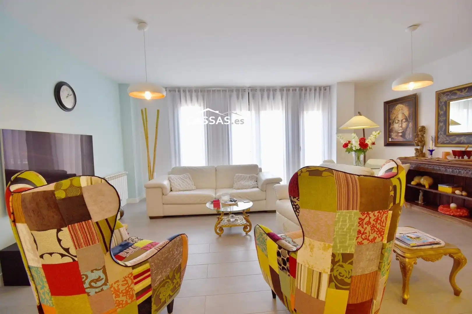 Living room of Flat for sale in Torrejón de Ardoz  with Air Conditioner and Heating