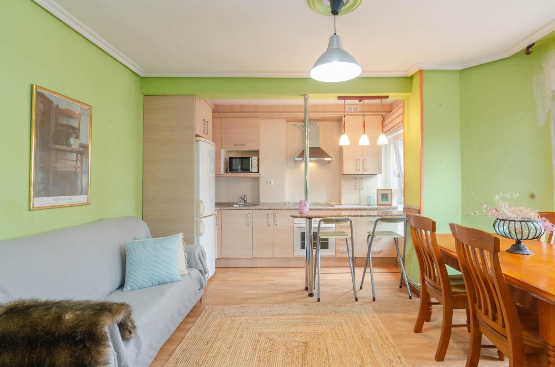 Kitchen of Flat for sale in Gijón   with Heating