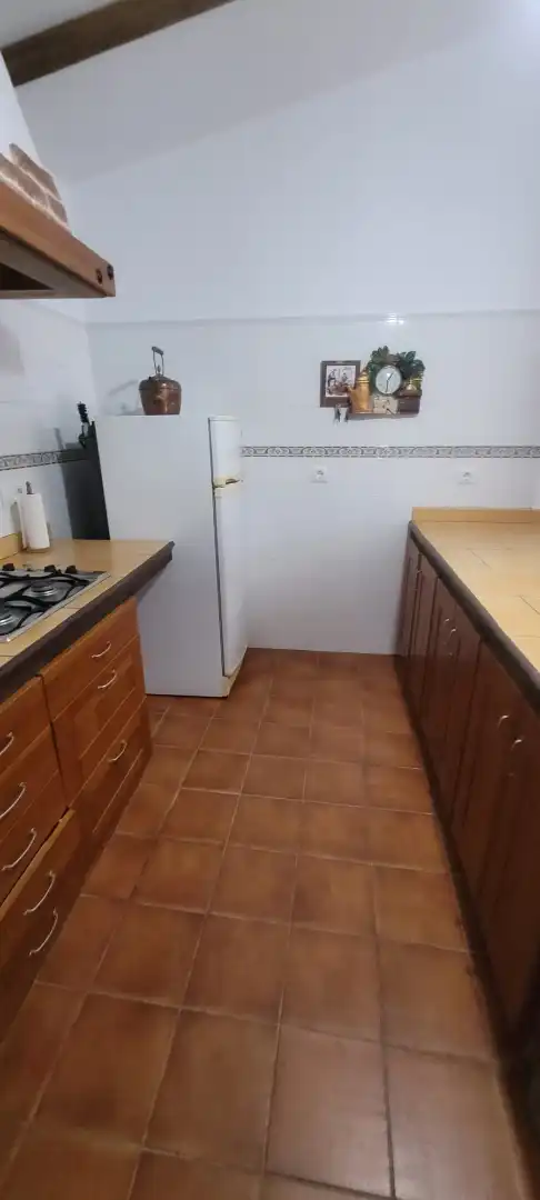 Cuina de Finca rústica en venda en Los Barrios amb Jardí privat, Piscina i Moblat