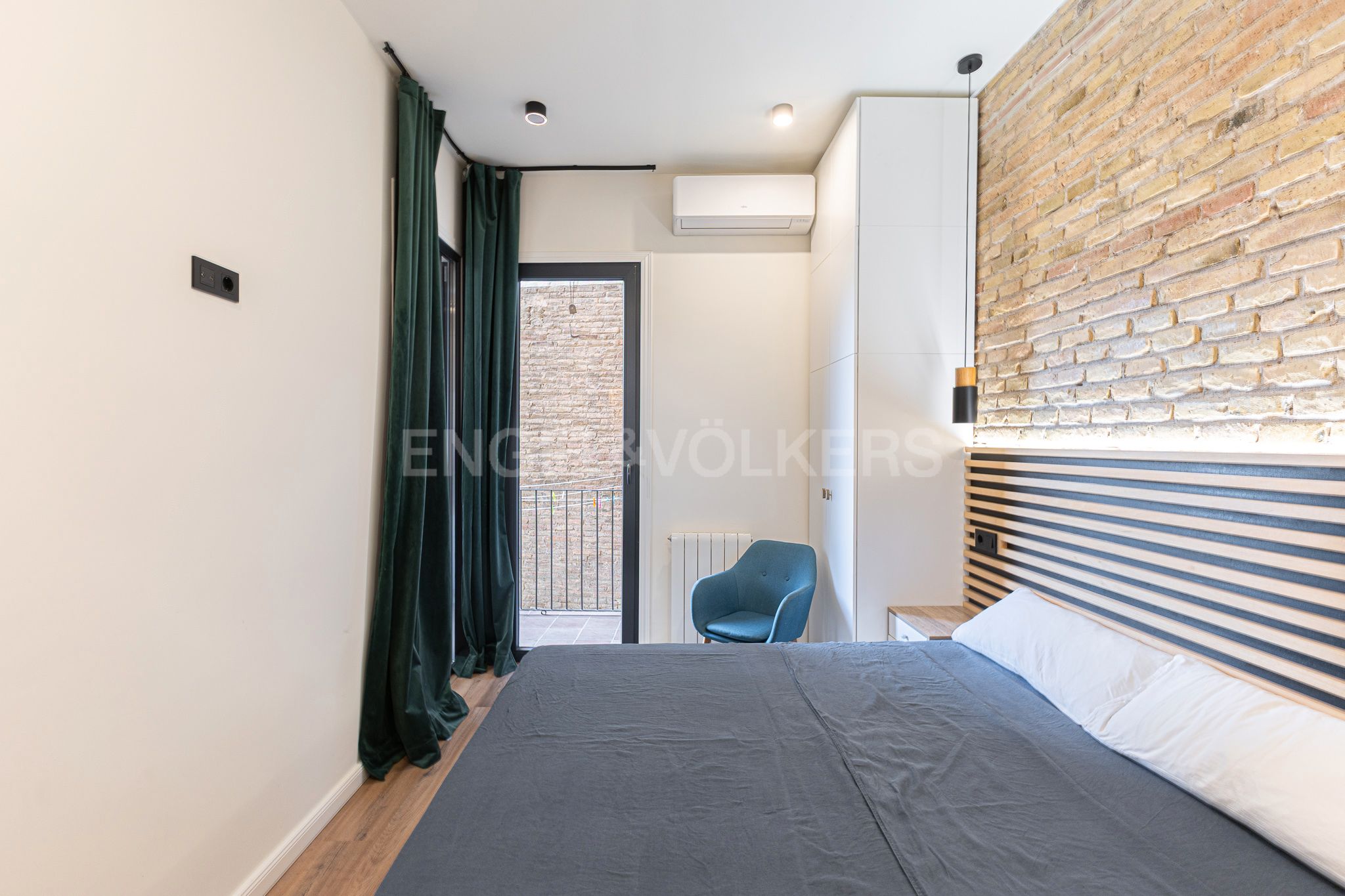 Dormitori de Apartament en venda en  Barcelona Capital amb Aire condicionat, Calefacció i Parquet