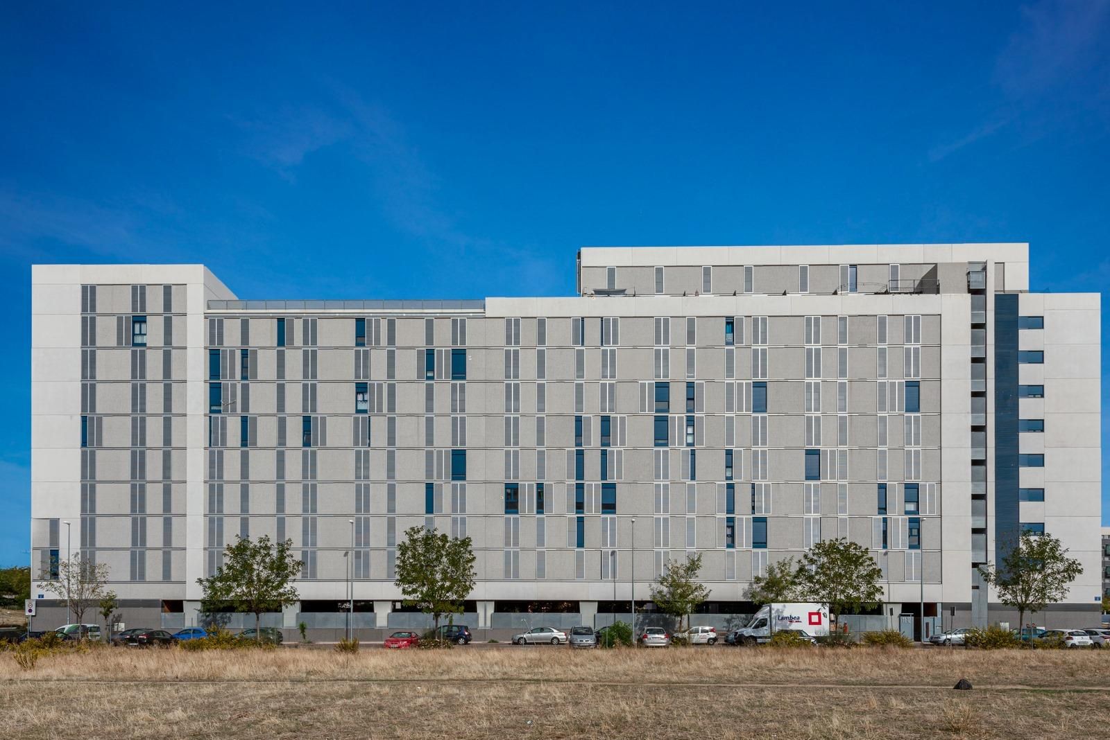 Vista exterior de Pis de lloguer en Móstoles amb Parquet, Terrassa i Traster