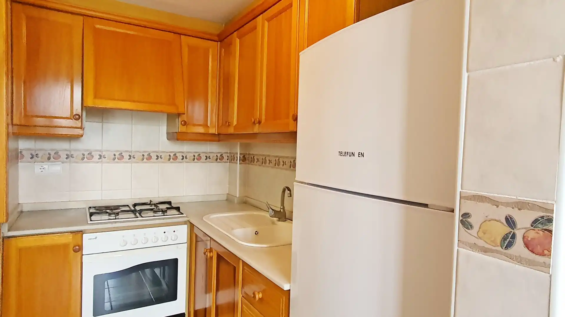 Cocina de Apartamento de alquiler en Xeraco con Aire acondicionado, Calefacción y Terraza