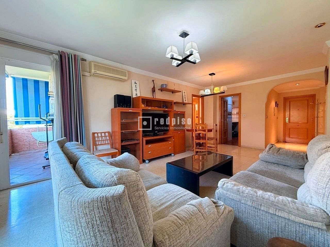 Sala de estar de Piso en venta en Málaga Capital con Aire acondicionado, Calefacción y Terraza