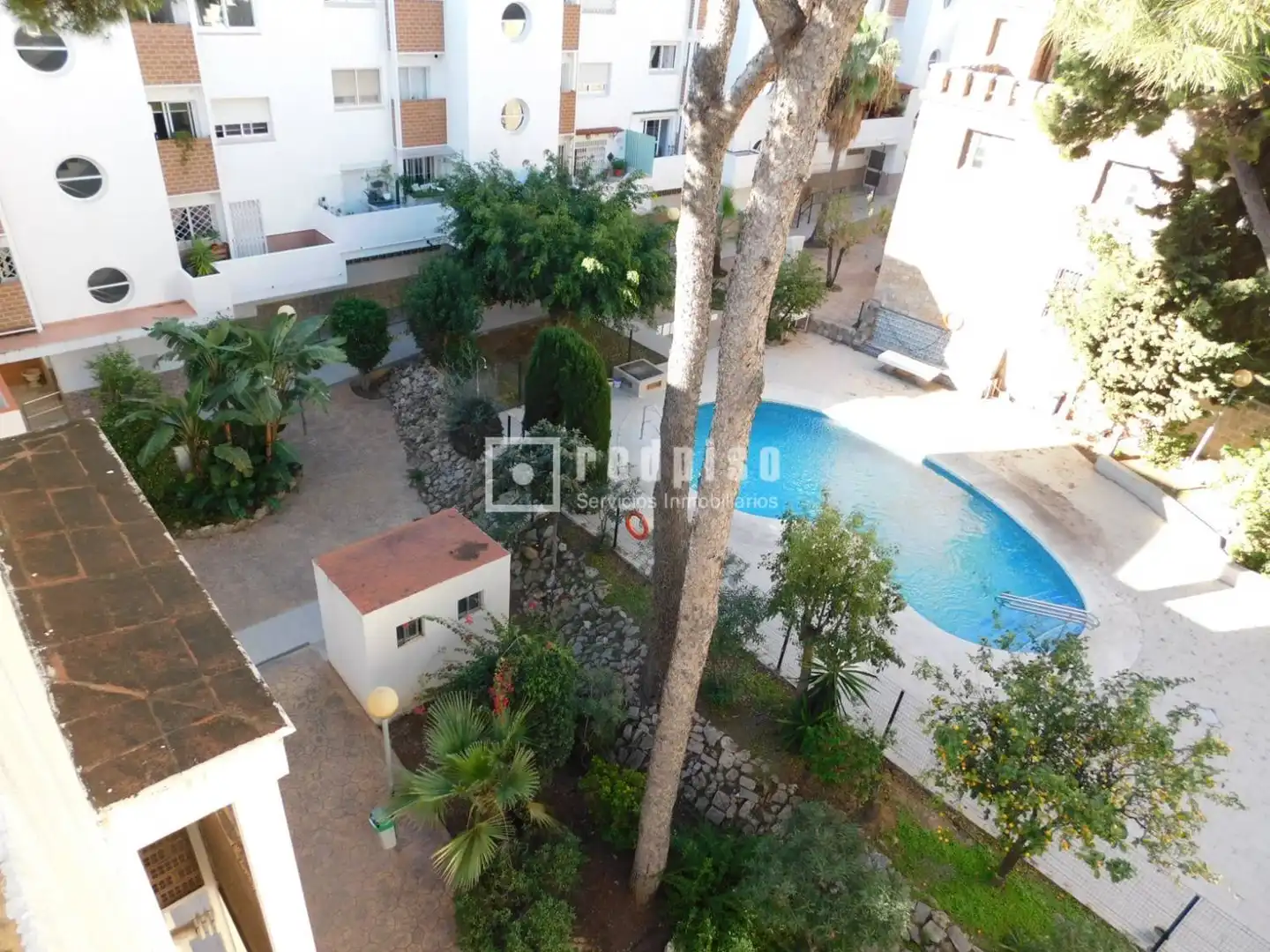 Außenansicht von Dachboden zum Verkauf in Torremolinos mit Klimaanlage, Heizung und Privatgarten