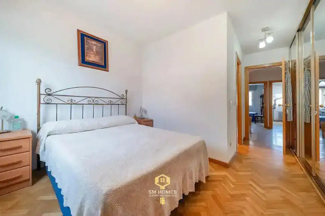 Bedroom of Detached homes for sale in Mejorada del Campo  with Air Conditioner, Heating and Private garden