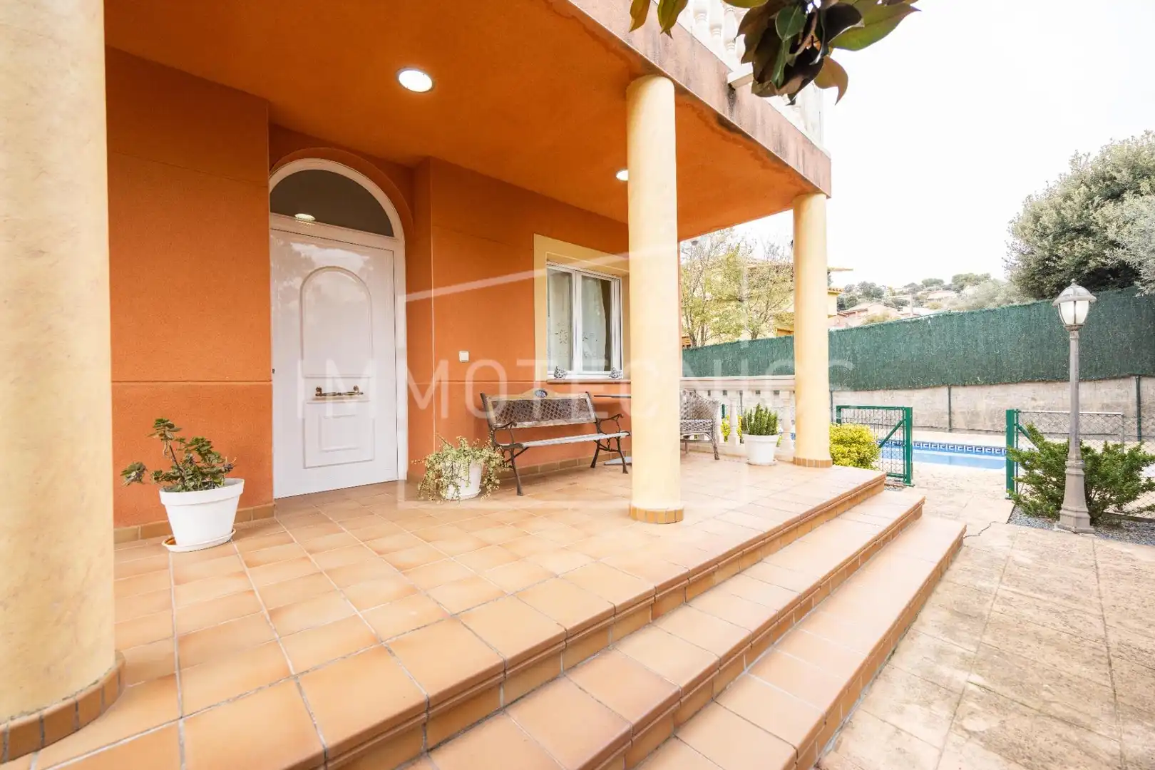 Vista exterior de Casa o xalet en venda en Cànoves I Samalús amb Aire condicionat, Calefacció i Jardí privat