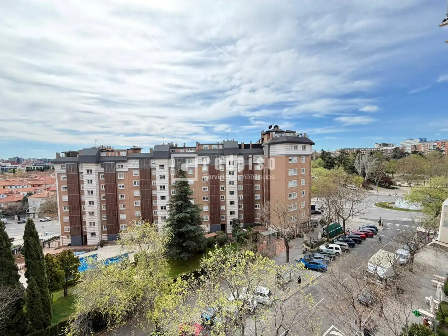 Vista exterior de Piso en venta en Madrid