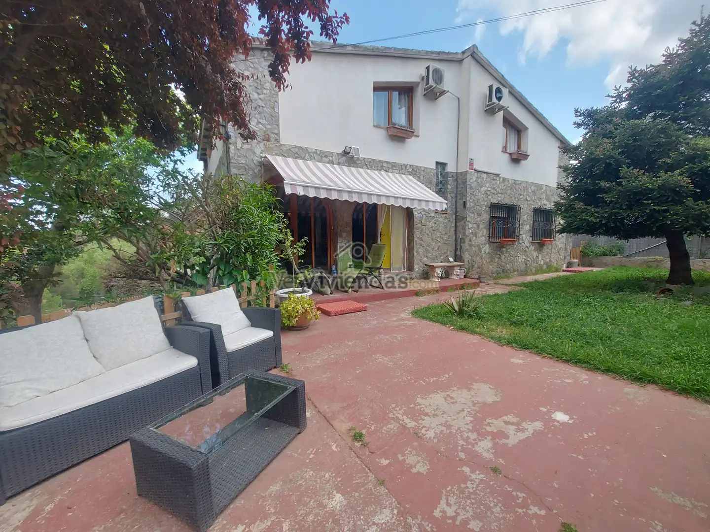 Jardín de Casa o chalet en venta en Castellbisbal con Aire acondicionado, Calefacción y Jardín privado